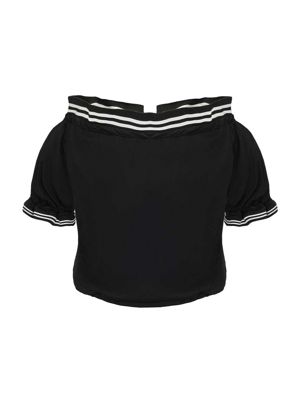 California Off-Shoulder Remake Jersey Top