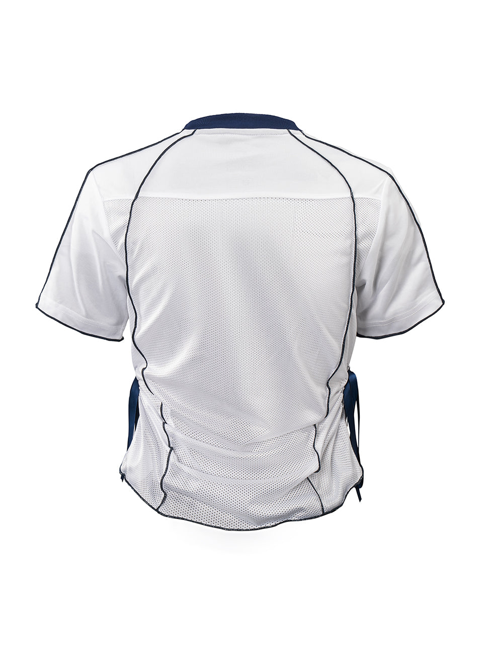 England No.10 Side Ribbon Drawstring Cropped Remake Top