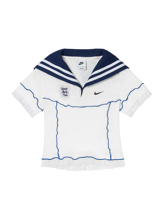 England Sailor Remake Ballet Core Top