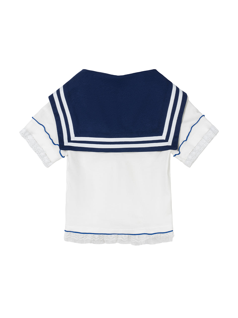 England Sailor Remake Ballet Core Top