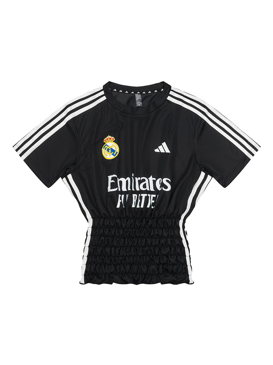 Real Madrid Smocked Waist Remake Jersey Top