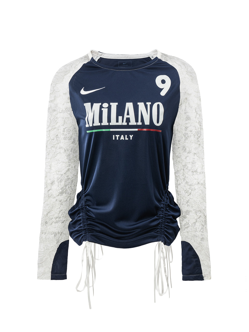 Milano Lace Sleeve Remake Jersey Top